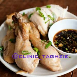 مرغ زنجبیلی بخار پز