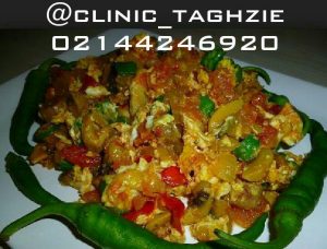 خوراک مرغ و قارچ رژیمی